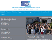 Tablet Screenshot of ihp-nantes.fr